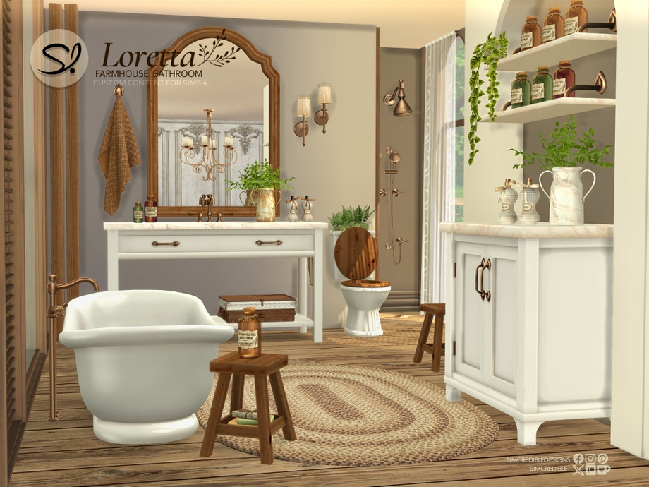 Набор для ванной Loretta Bathroom